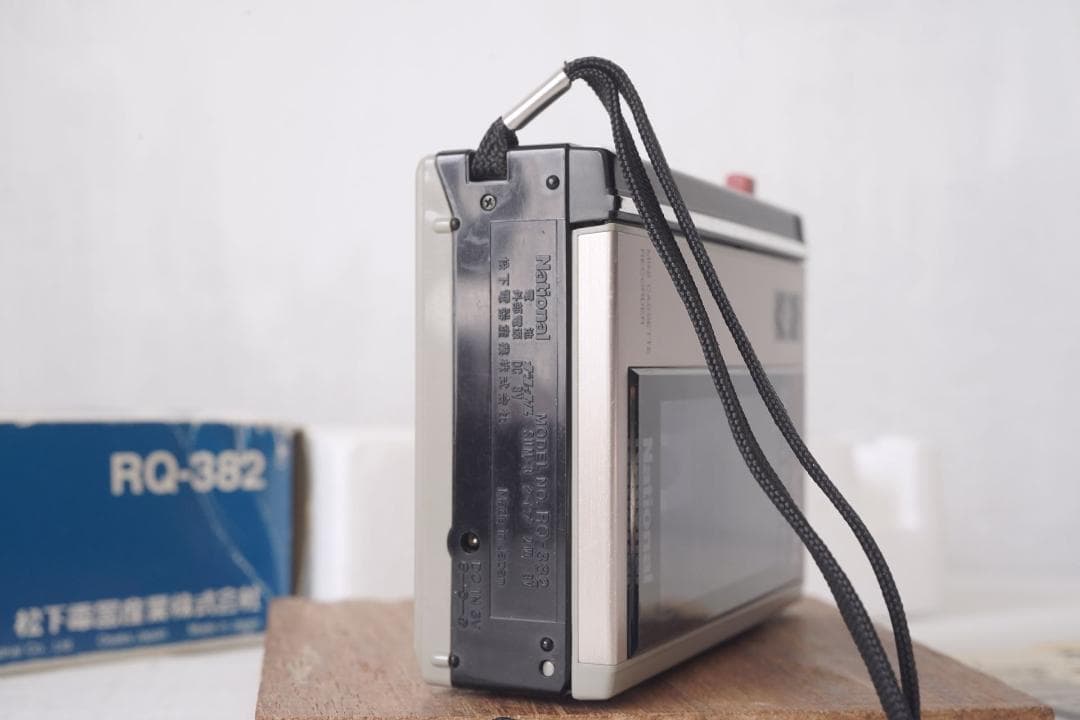 National カセットレコーダー RQ-382 カセットプレーヤー 箱付き