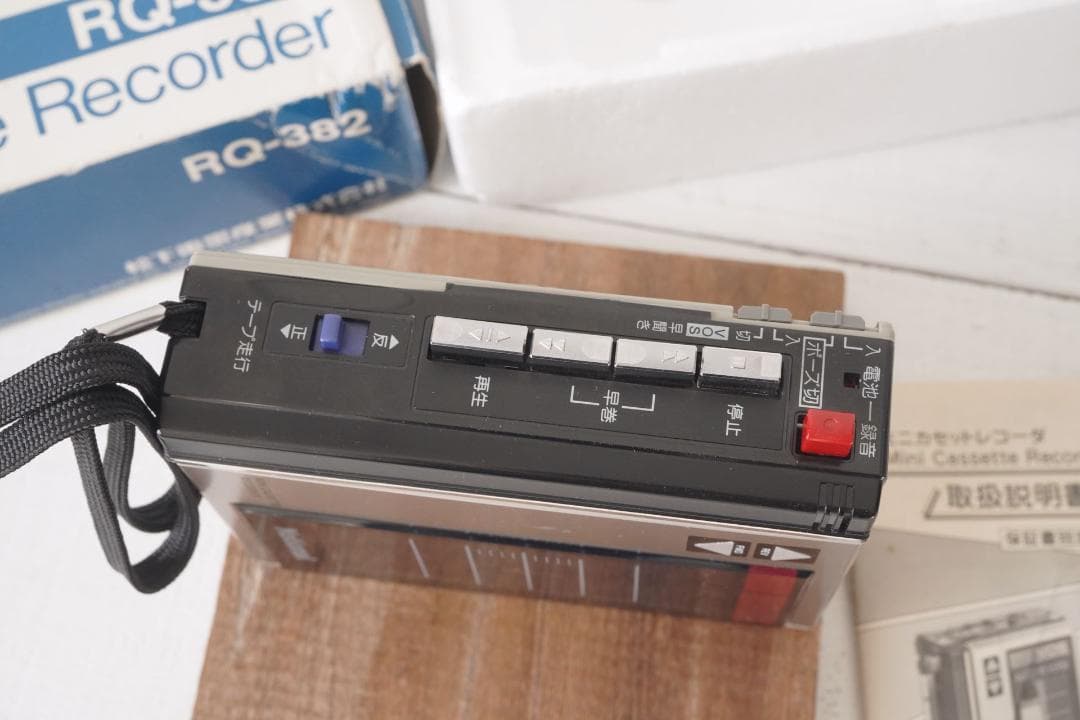 National カセットレコーダー RQ-382 カセットプレーヤー 箱付き