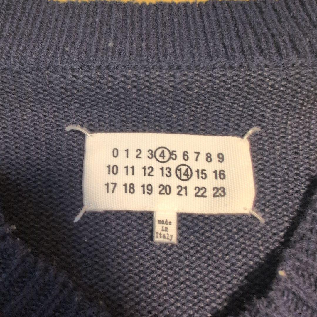 Maison Margiela/2022AW |ニット|ネイビー