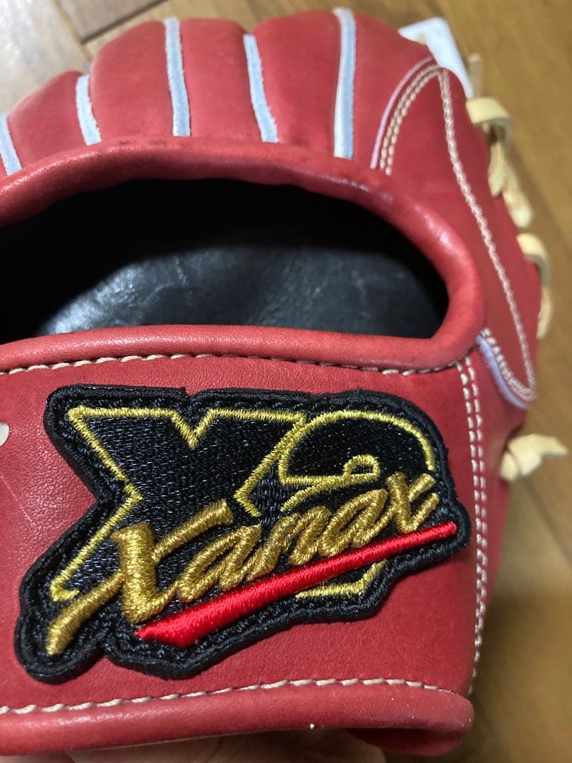 ザナックスTrust X 硬式グローブ サイズ8　ワインブラウン日本製