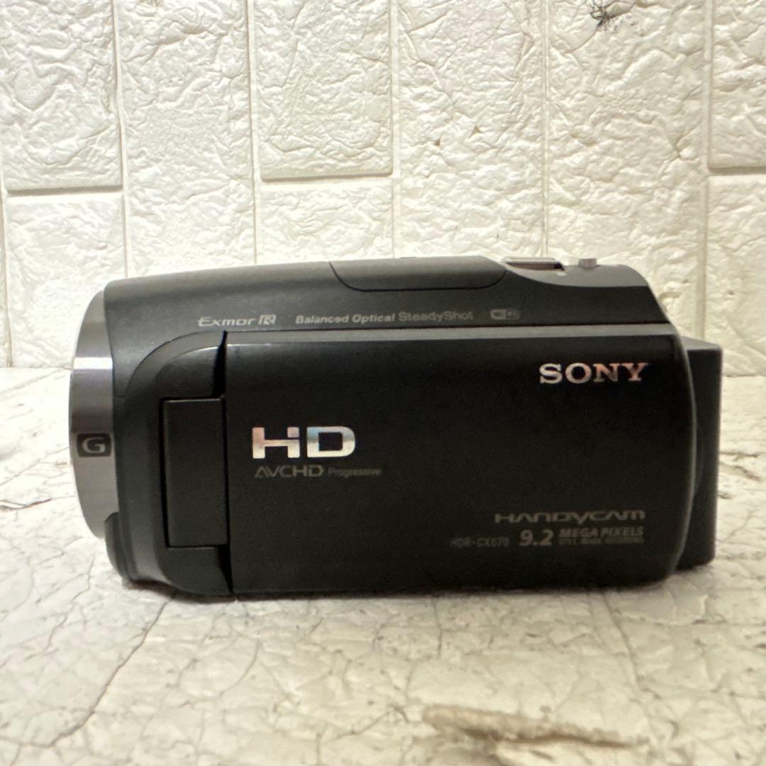 SONY HDR-CX670 ビデオカメラ