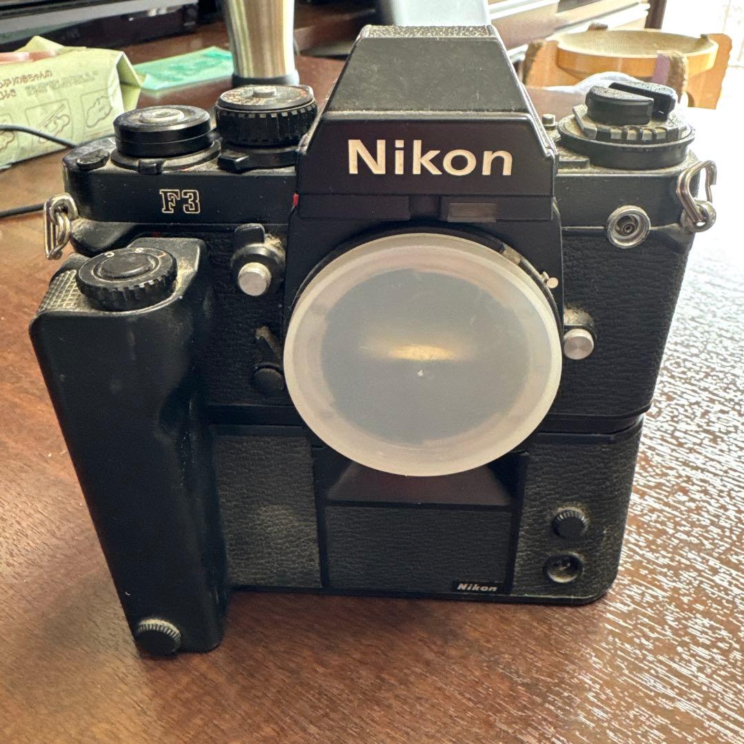 ニコン NIKON F3 ボディ + モータードライブ MD-4付き