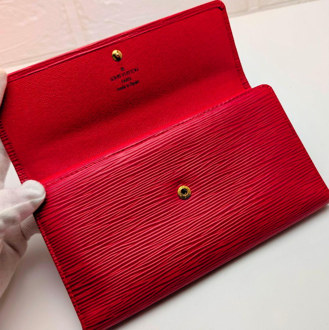 ☆さぁ☆様用ルイヴィトン エピ ポルトトレゾール インターナショナル　赤　レッド