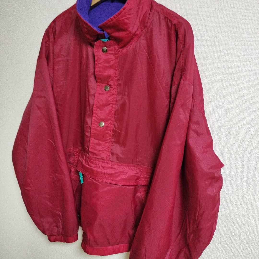 【NORTH WOODS TRADER】グリセードプルオーバーナイロンフリースL