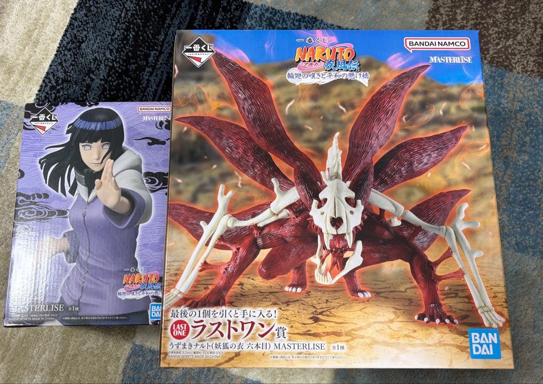 E*i様 ナルト一番くじ フィギュア ラストワン賞 & B賞 & F賞 エコバッ