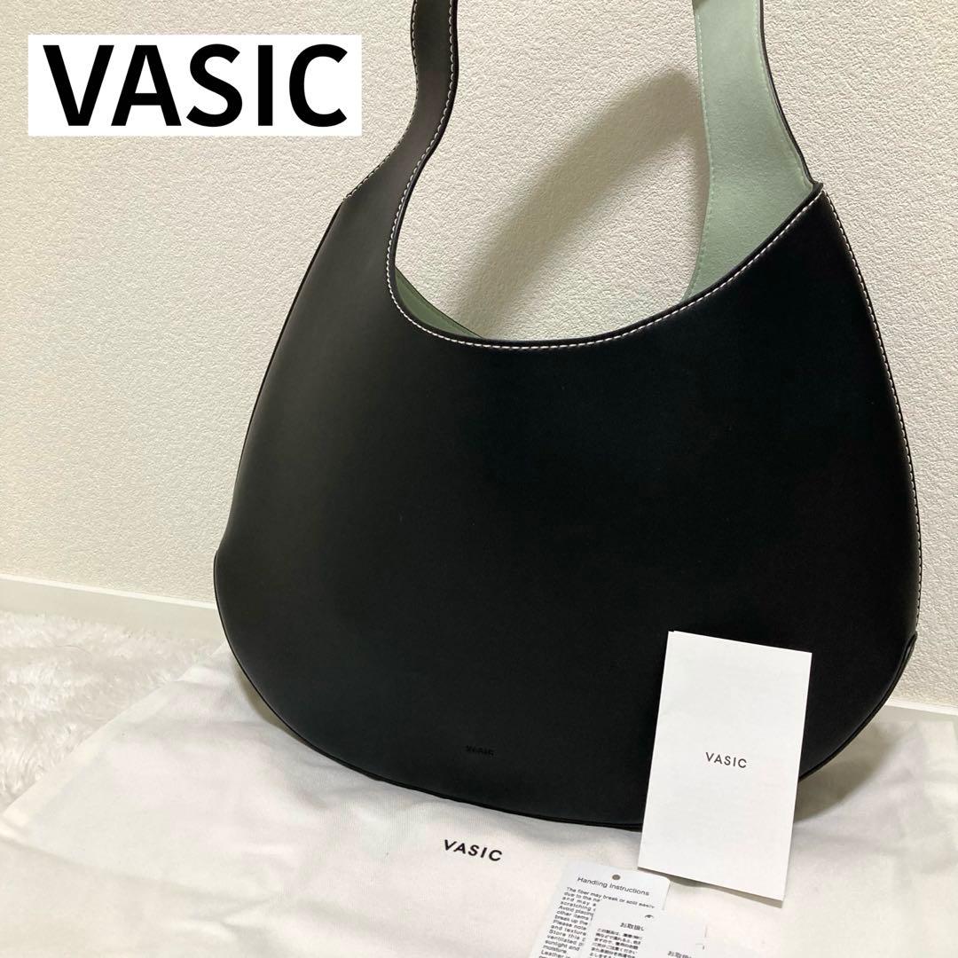 保存袋付き♡ VASIC HALO ハンドバッグ ワンショルダー ブラック