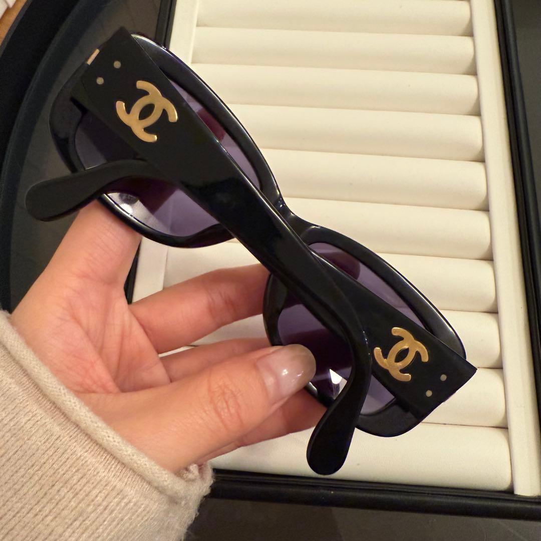 【CHANEL シャネル】サングラス ブラック ココマーク