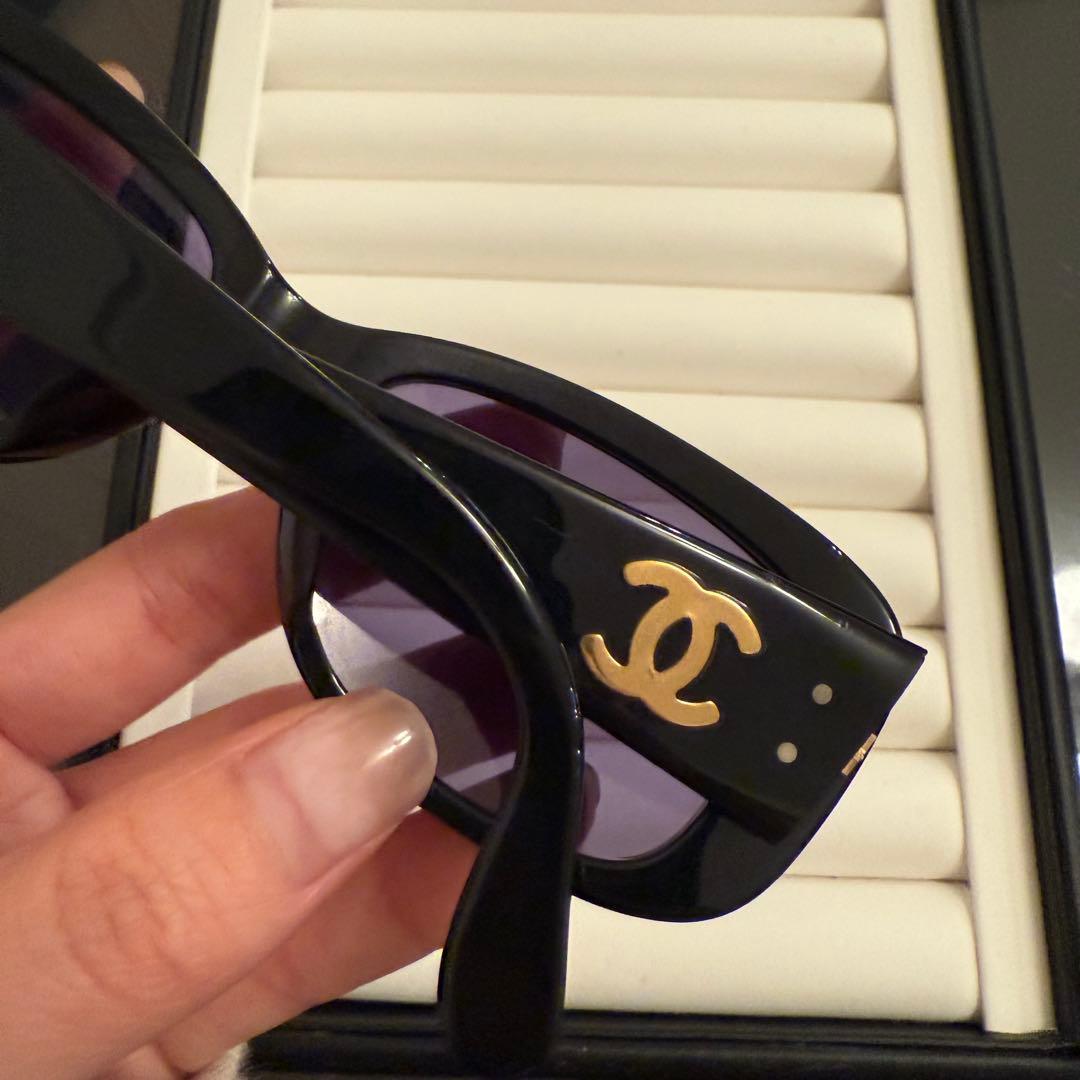 【CHANEL シャネル】サングラス ブラック ココマーク