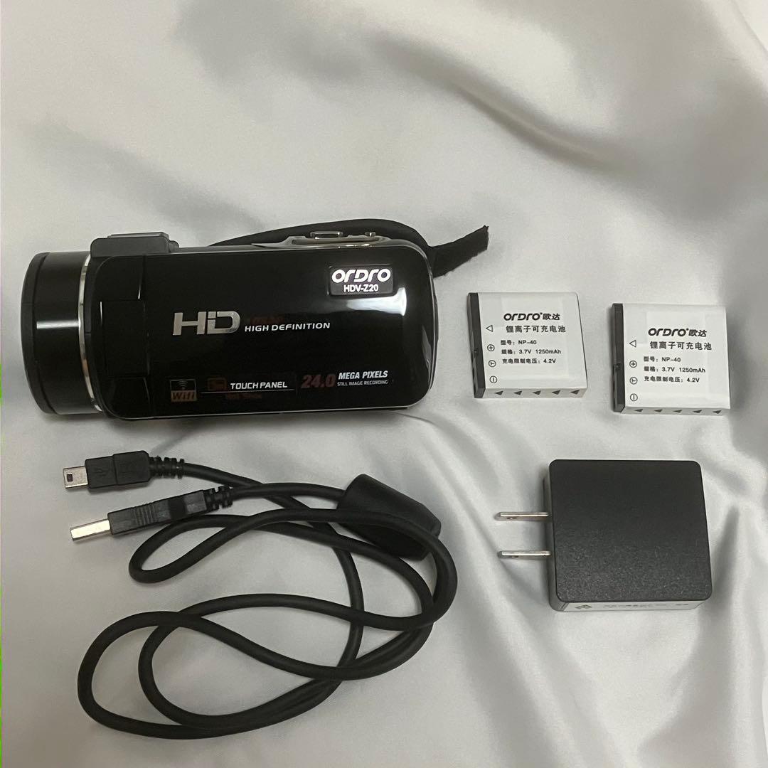 Ordro HDV-Z20 ナイトビジョン デジタルビデオカメラ フルHD