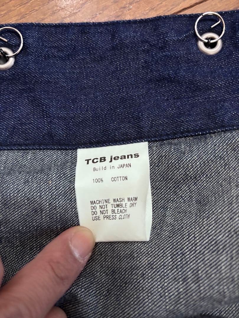 TCB jeans デニムカバーオール サイズ36