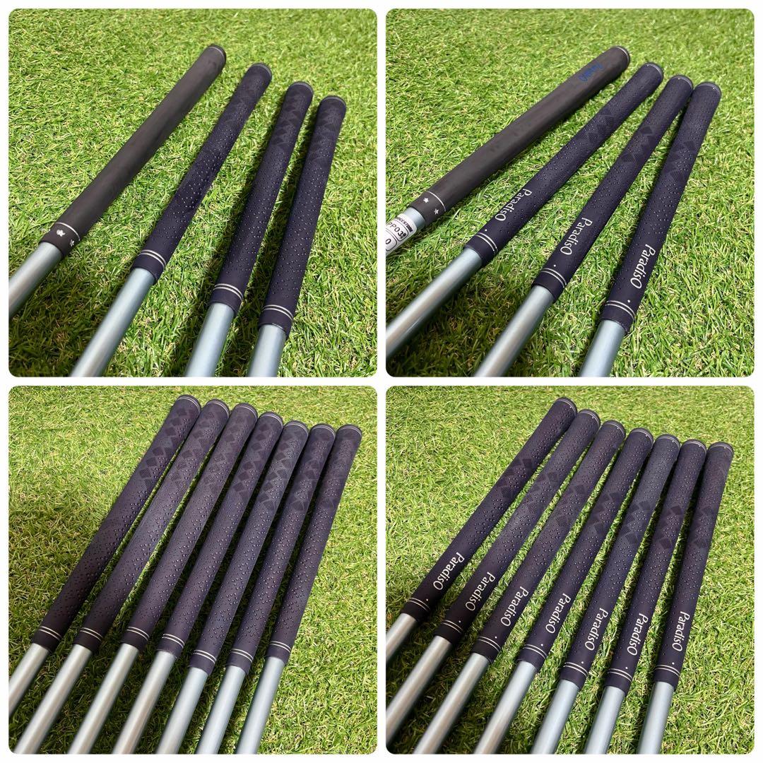 極美品 PARADISO 可愛い水色 レディースゴルフクラブ豪華11本セット