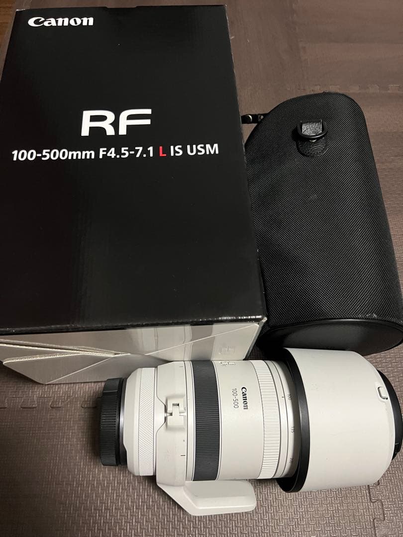 シラスCanonRF100-500mm F4.5-7.1 L IS USM