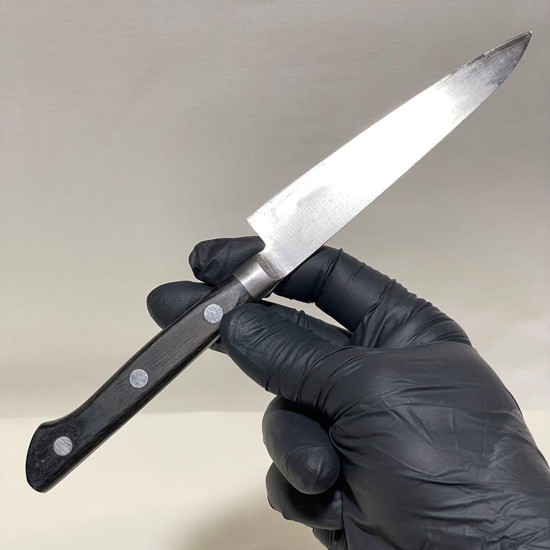 『霞乃 墨流し牛刀』牛刀 ステンレススチール ペティナイフ 120mm