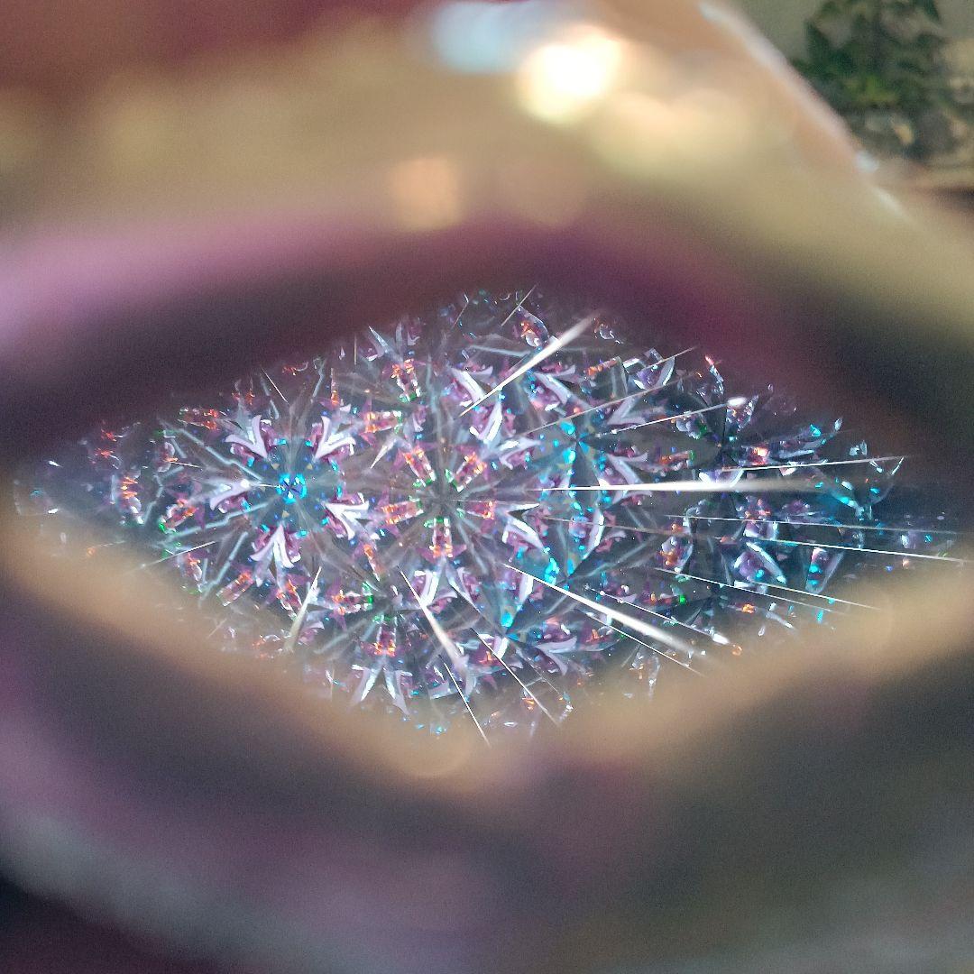 ＊「ペット、喫煙者無し」　万華鏡ステンドグラス　ガラス製カレイドスコープ