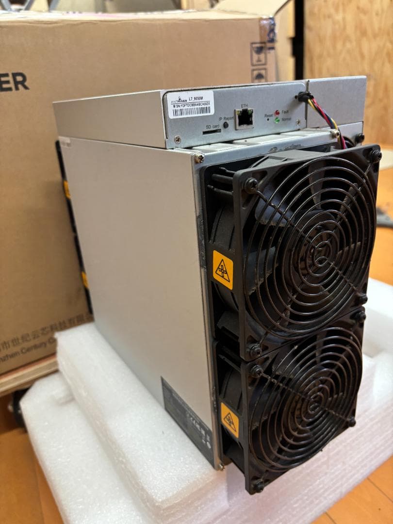 Bitmain Antminer L7 (9.05Gh)マイニングサーバー 5