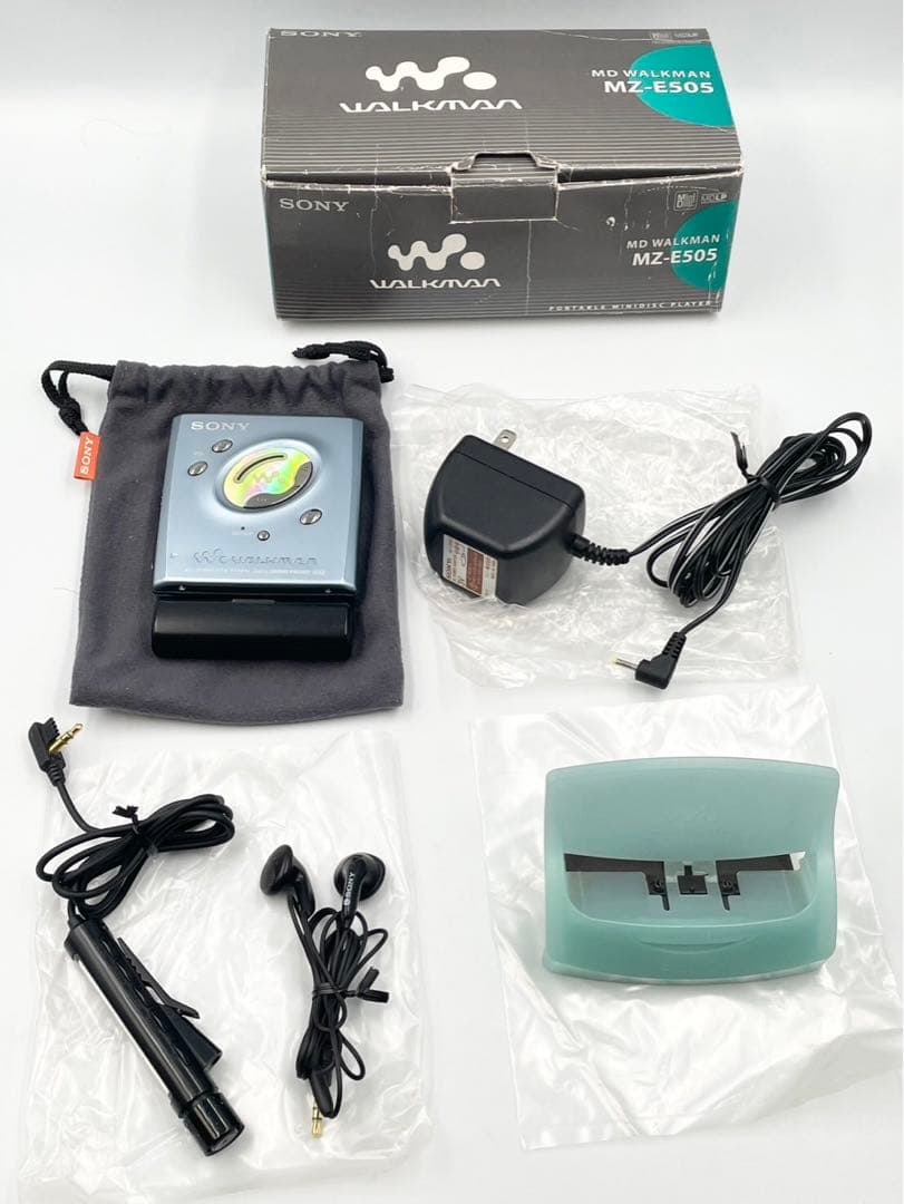 動作良好　外観美品　SONY MZ-E505 walkman MDプレーヤー