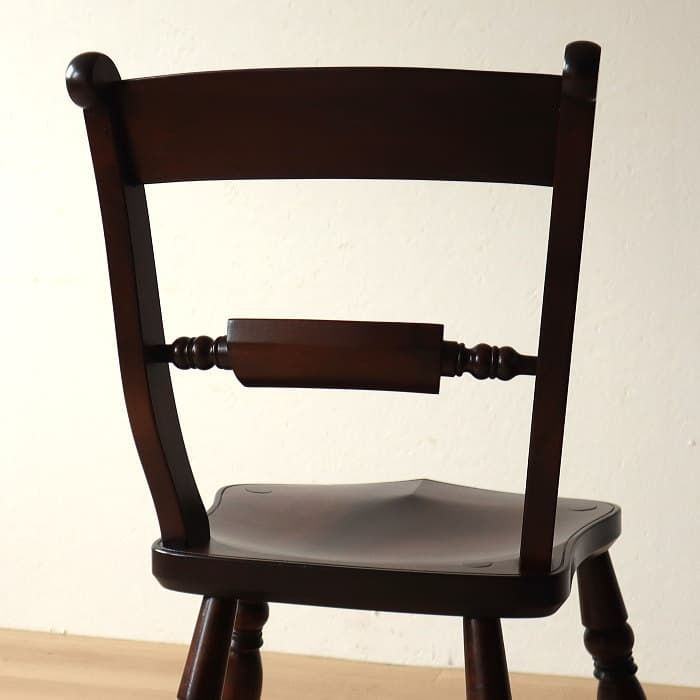 アンティーク 松本民芸家具 B型ワイコムチェア ミズメザクラ材 古家具 無垢材