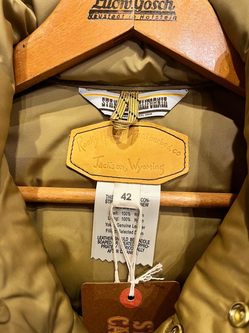 ジャケット・アウター 25aw STANDARD CALIFORNIA SD Down Vest