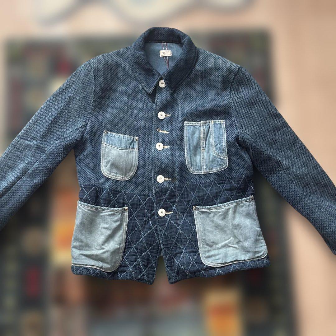 Porter Classic デニムキルティングジャケット