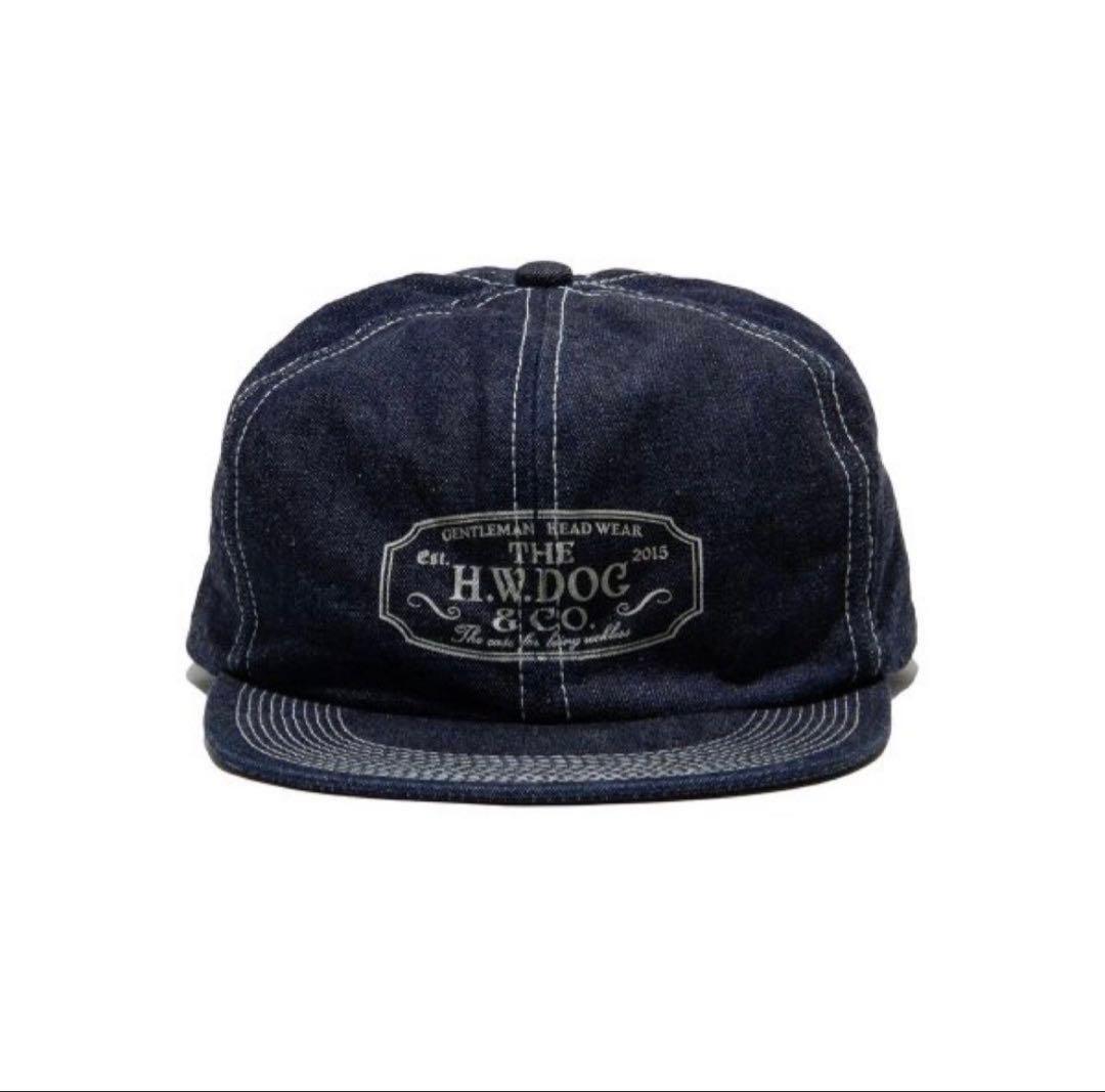 新品未使用THE H.W.DOG & CO. TRUCKER CAP DENIM