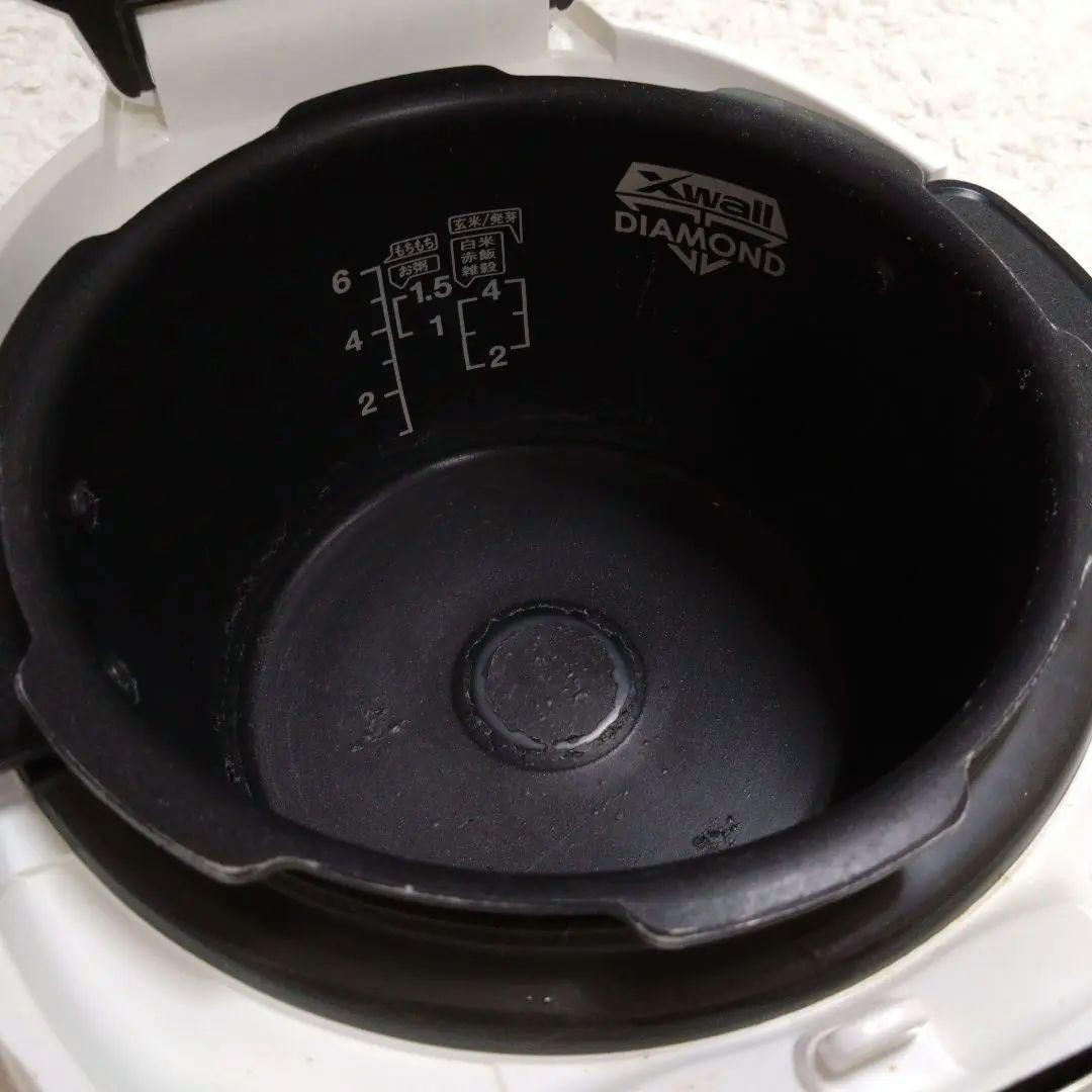 なでしこ健康生活 多機能炊飯器CRP-N0610F ピンク/ホワイト