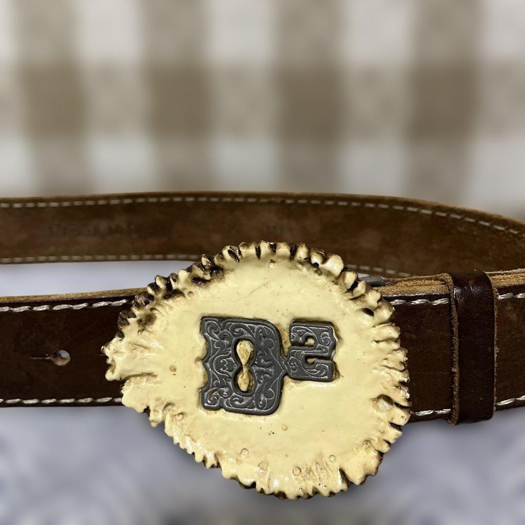 DSQUARED2 装飾バックル ベルト M