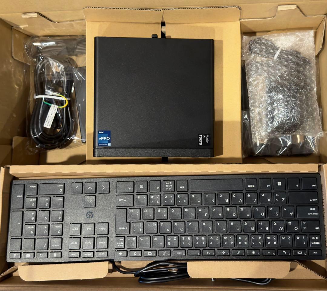 Windowsデスクトップ HP Pro Mini 400 G9 i5-14500T 16GB 512GB