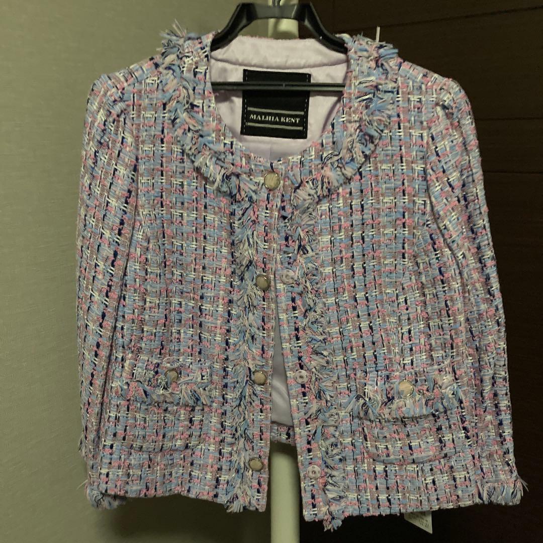 【新品】TO BE CHIC MALHIA KENT ツイードジャケット
