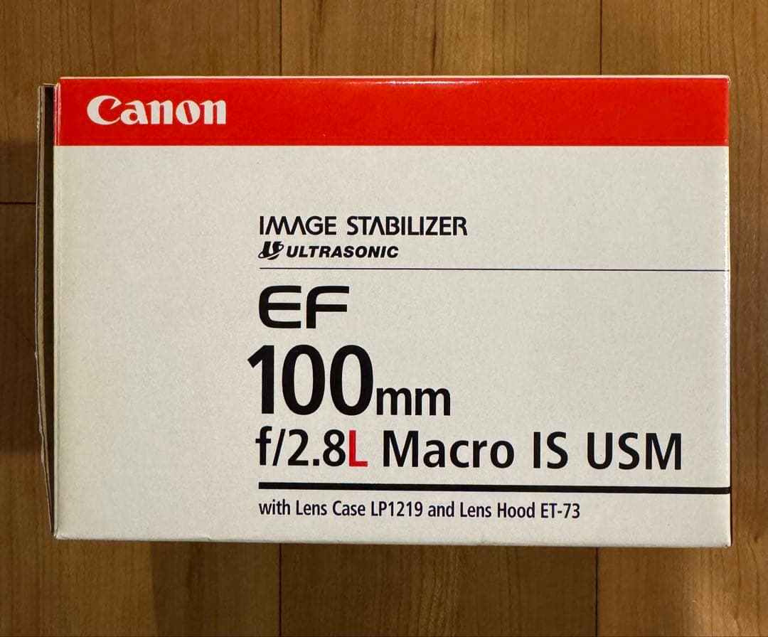 【美品】CANON EF100m F2.8L Macro IS USM
