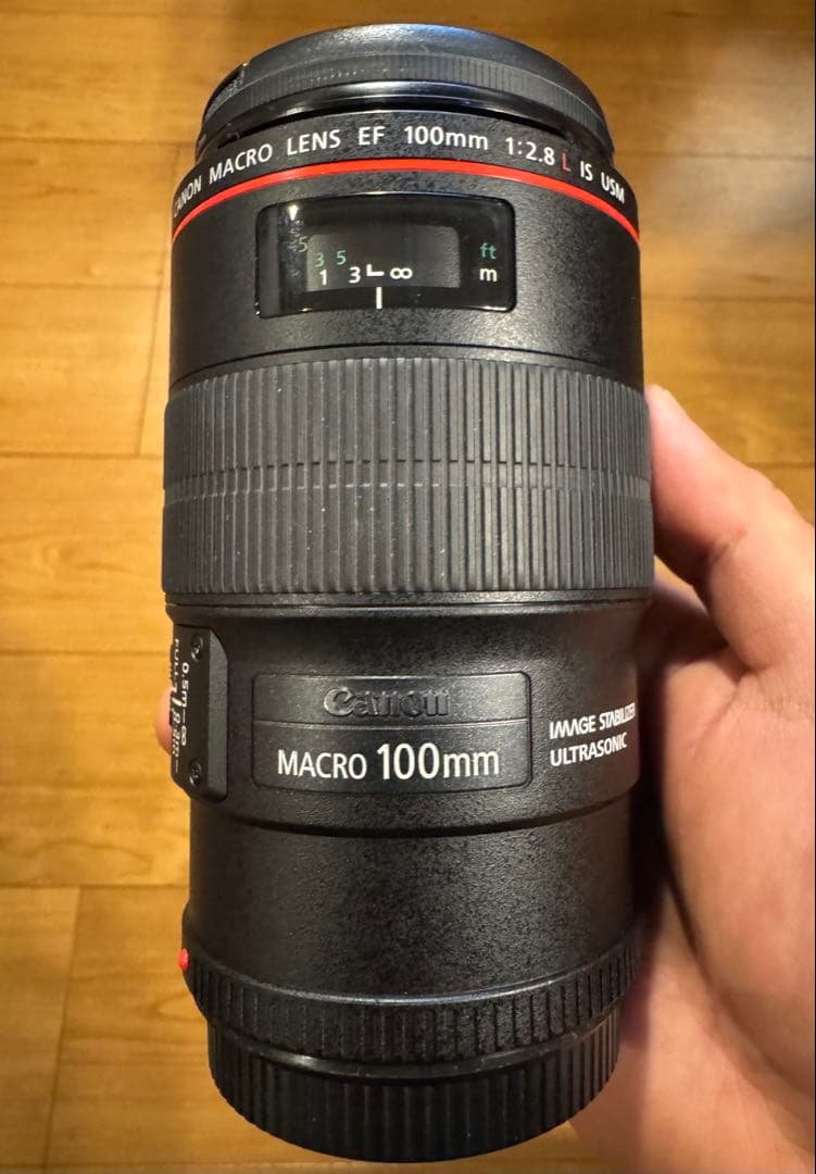 【美品】CANON EF100m F2.8L Macro IS USM