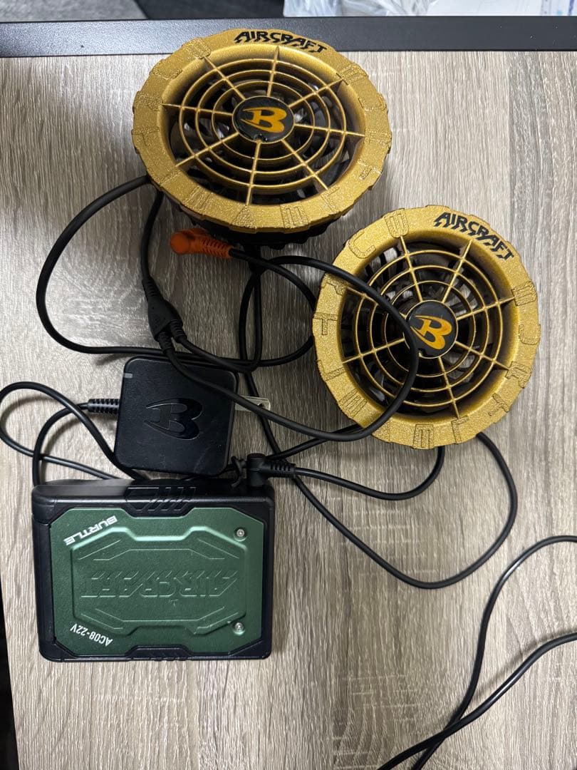 AIRSOFT 空調服用22vファンバッテリーセット