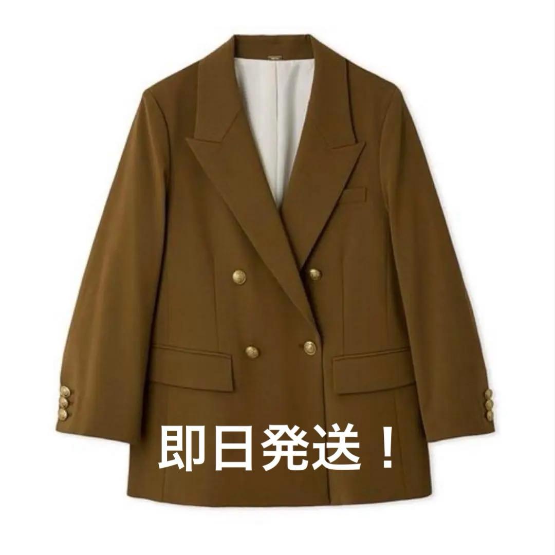 最終値下げ【即日発送！】Mila Owen 金釦ダブルブレストブレザー キャメル