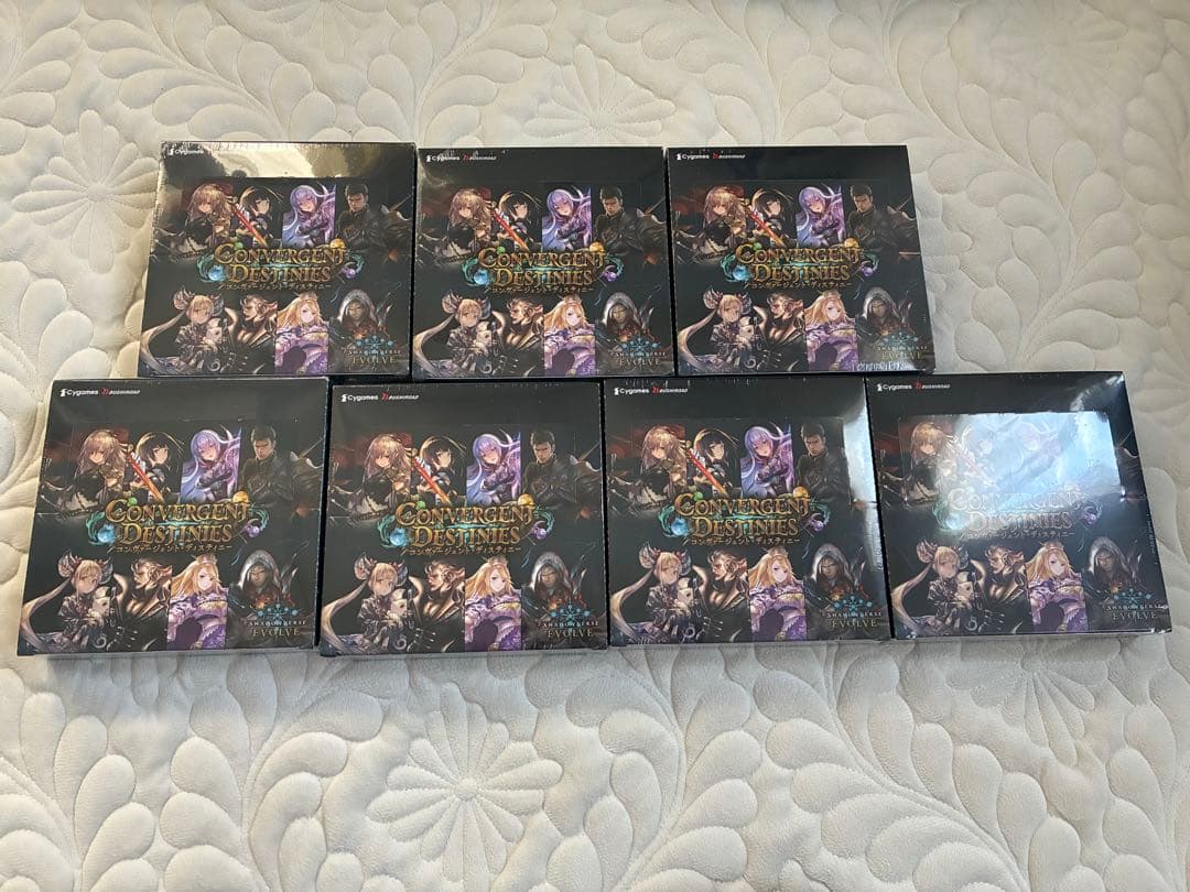 未開封 シャドウバースエボルヴ コンヴァージェントディスティニー　7ボックス