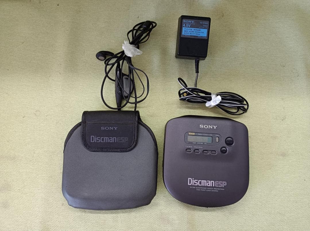 都《AEANN》　Discman　ESP D-335　ポータブルCDプレーヤー