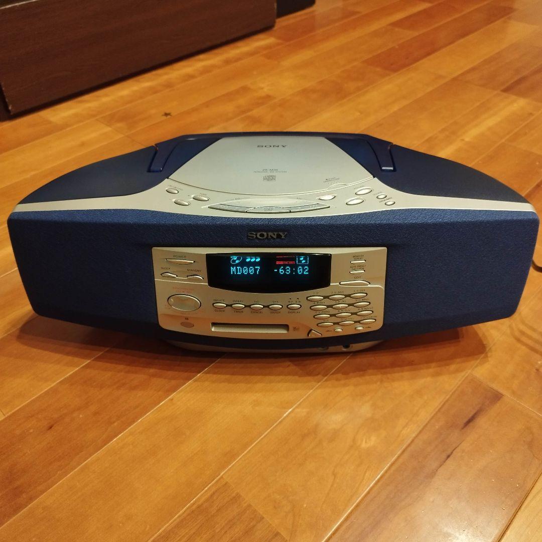 【動作確認済み・良好】SONY ZS-M35 MD/CD システムステレオ