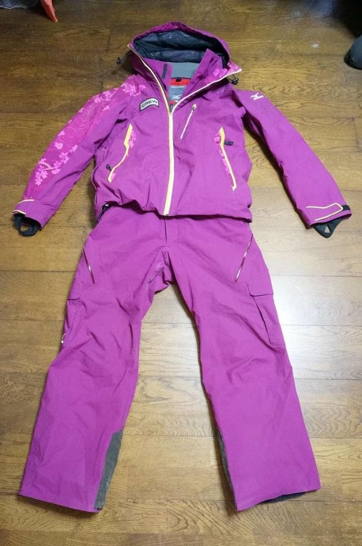 MIZUNO ミズノ スキーウエア 上下セット S