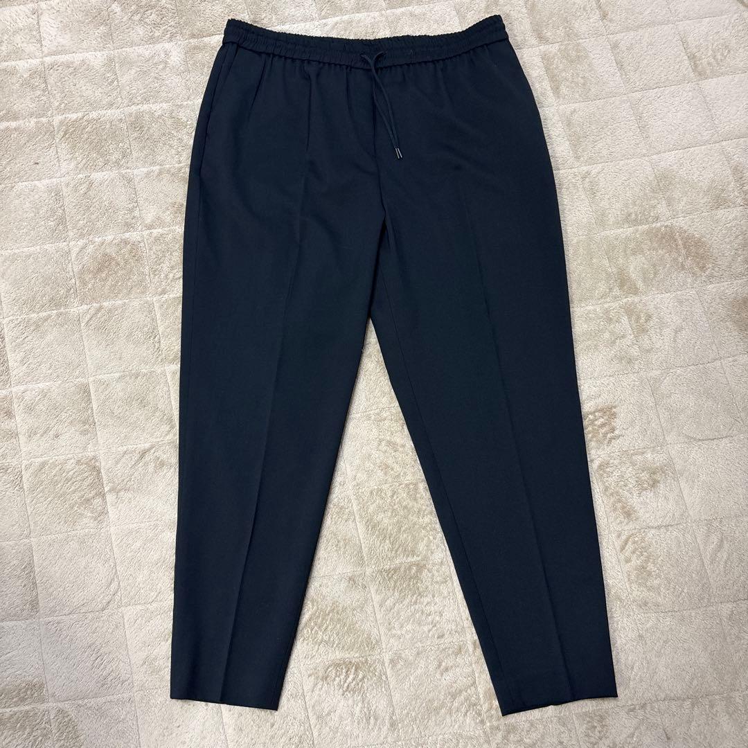 大きいサイズICB ウールストレッチツイルドロストパンツ