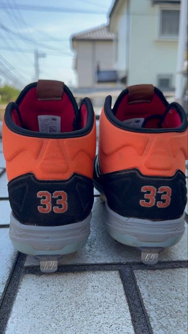 【巨人】マギー元選手実使用スパイク|NB 28.5cm【読売ジャイアンツ】