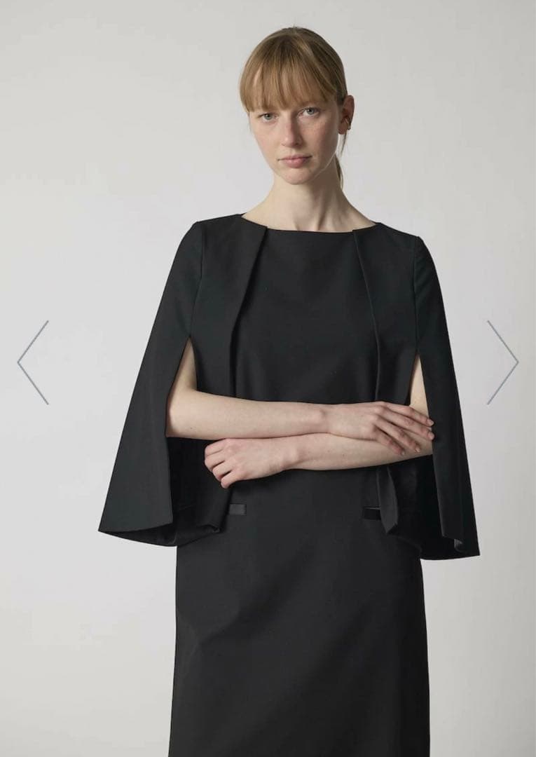 CINOH 黒 長袖 ミニワンピース サイズ38