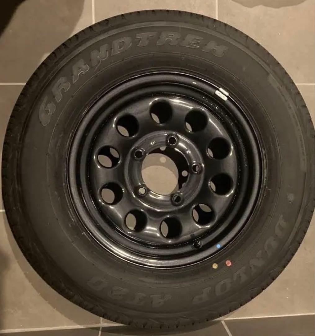 ジムニーシエラJB74 純正　スペアタイヤ・ホイールセット