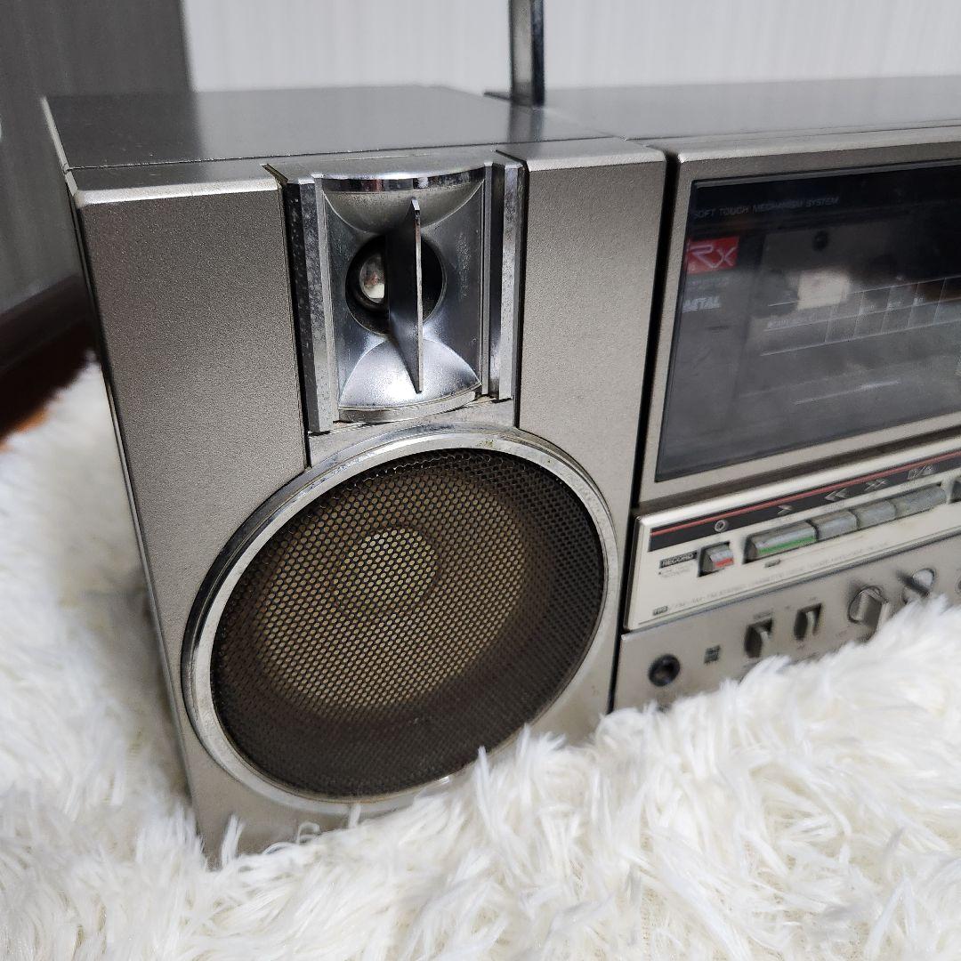 【動作確認済み】National RX-C45 ラジカセ カセットデッキ