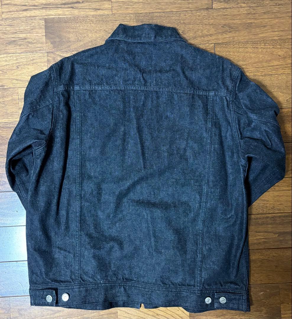 YAECA ブラックデニムジャケットXL