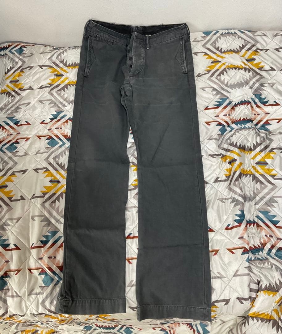 RRL チノパン 黒 Officer's Chino 31Wx32L