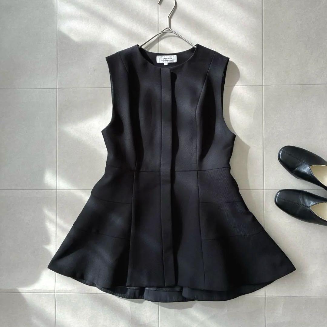 現行 極美品 アルページュストーリー♡フレアジレ ブラック サイズ1 洗える