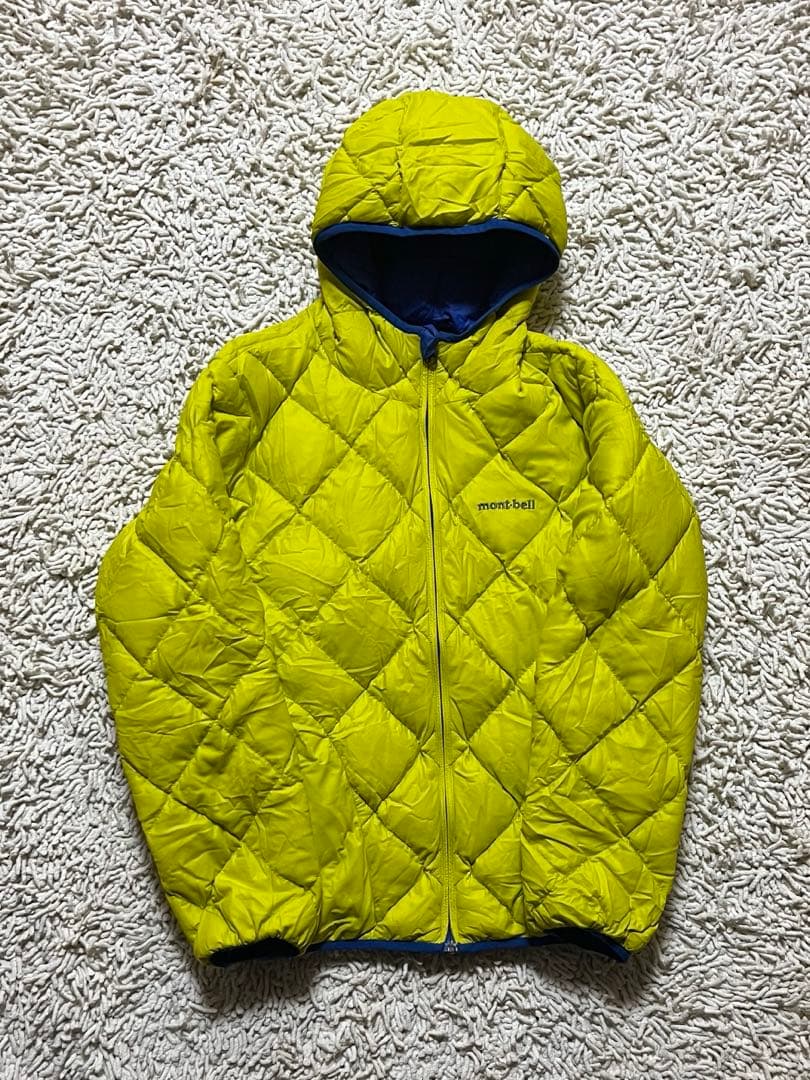 廃盤！　 モンベル mont-bell リバーシブル ダウンジャケット