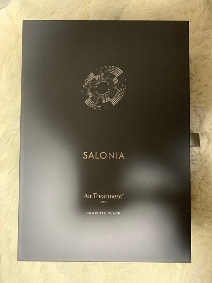 新品　未使用　未開封　SALONIA エアトリートメントドライヤー　ブラック