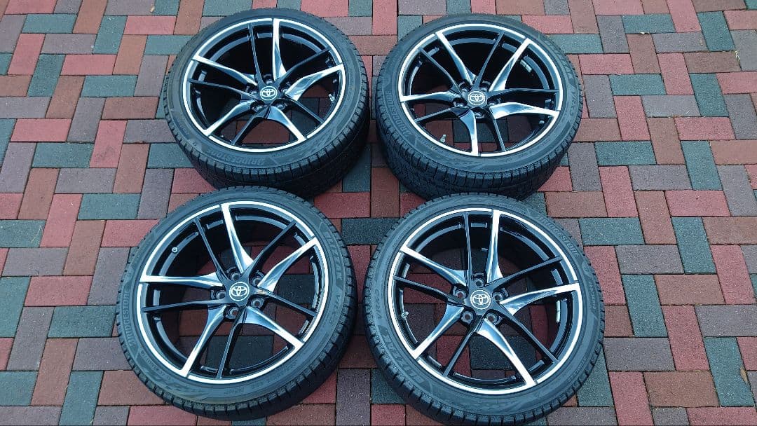 S NGRスープラRZ19インチ純正ホイール+スタッドレスタイヤセット