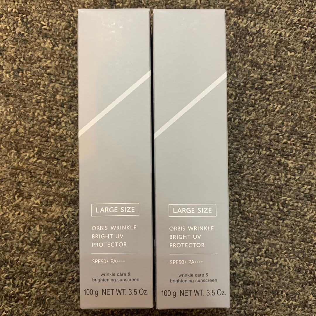 ORBIS　リンクルブライトuvプロテクター ラージサイズ 100g×2