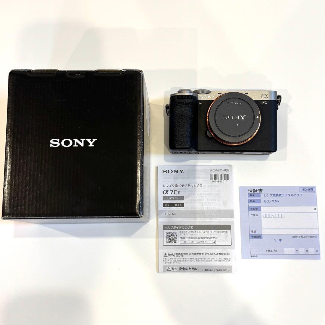 SONY α7CII ILCE-7CM2 ボディのみ シルバー