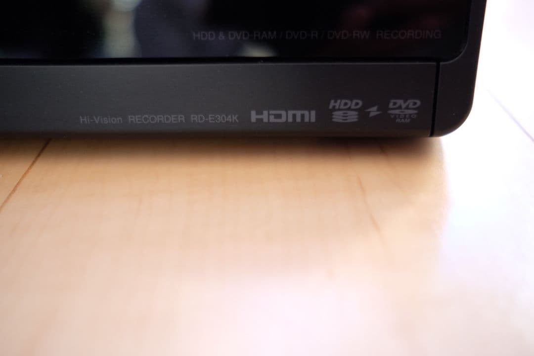 東芝 HDD DVDレコーダー RD-E304K